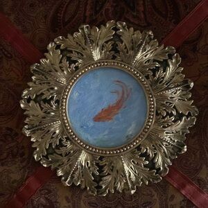 original oil painting, framed